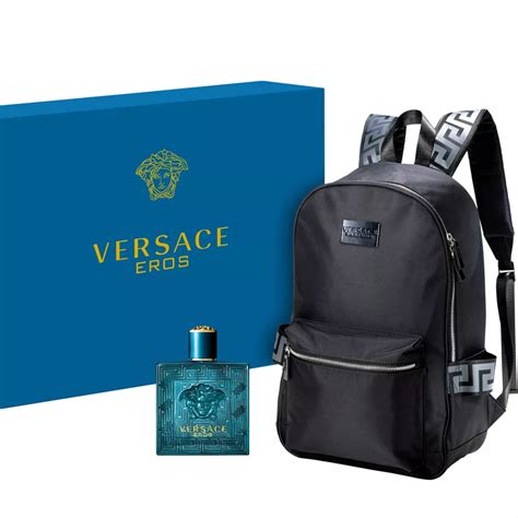 cheapest versace backpack|free Versace bag with perfume.